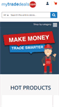 Mobile Screenshot of mytradedeals.com